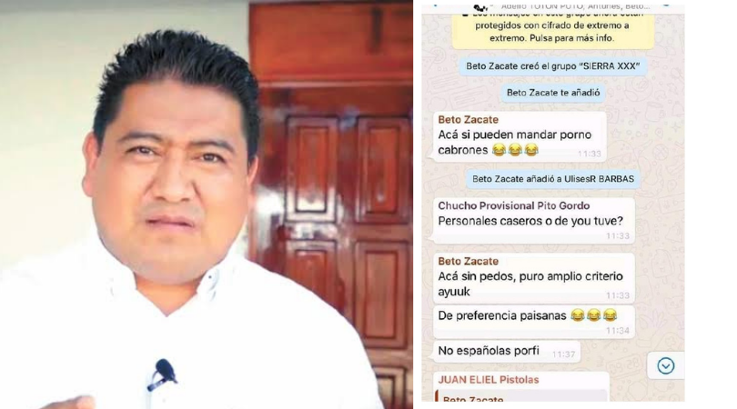  Exigen a Morena no dar candidatura a Humberto Santos Creador del chat ‘Sierra XXX’