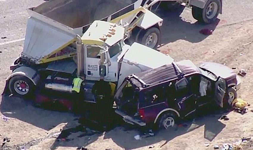  Murieron 10 mexicanos tras accidente automovilístico en California: SRE