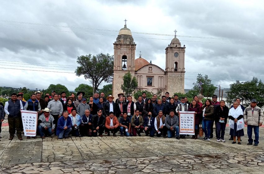  Impulsan Sepia e Inali México proyectos de revitalización lingüística en el municipio de San Miguel Tequixtepec