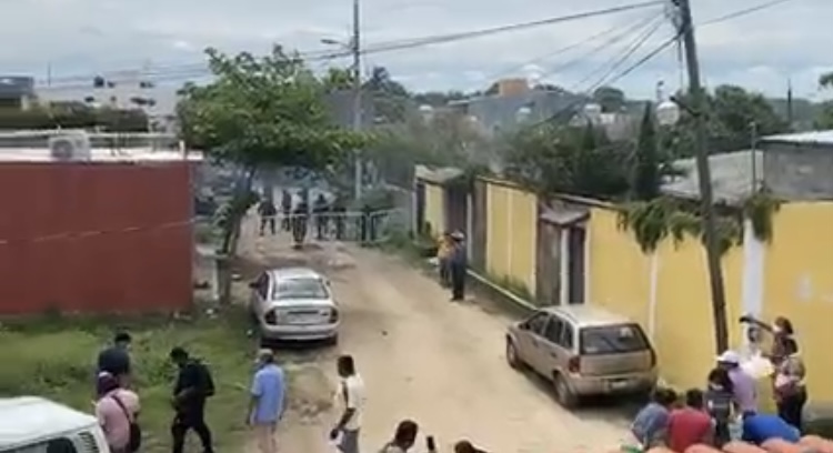  Intentan vandalizar Consejo Municipal en Juchitán.