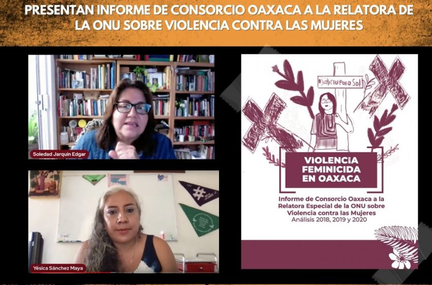  Presenta @consorciooaxaca ante ONU, informe sobre violencia de mujeres en #Oaxaca
