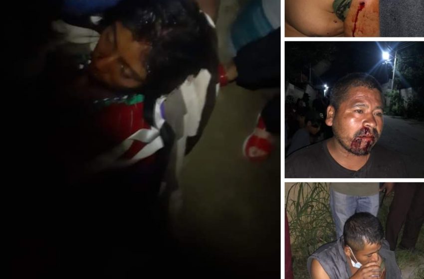  4 lesionados, saldo de enfrentamiento en bloqueo de Hacienda Blanca #Oaxaca