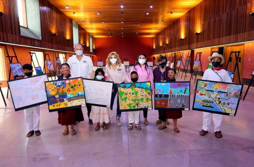  Premia IOAM a las niñas y niños ganadores del Cuarto Concurso de Dibujo y Pintura Infantil “Mi Familia Migrante”