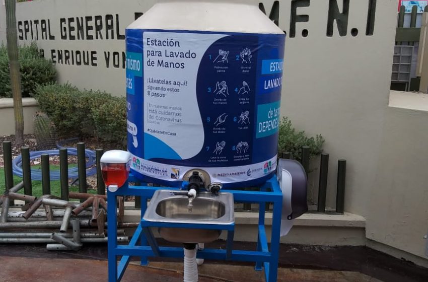  Unicef instala 100 estaciones de lavado en escuelas de Oaxaca