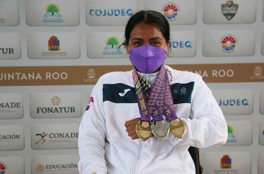  Rebeca Cortez cierra su participación con medalla de plata en lanzamiento de jabalina