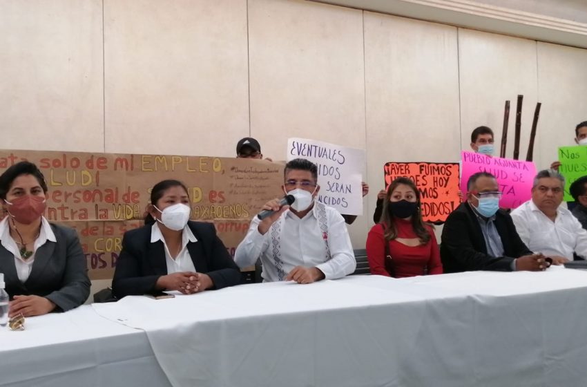  Se suman 12 organizaciones sociales a la lucha del sector salud de Oaxaca
