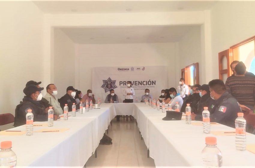  Inicia SSPO Jornada de Capacitaciones en Prevención del Delito para autoridades municipales de #Oaxaca