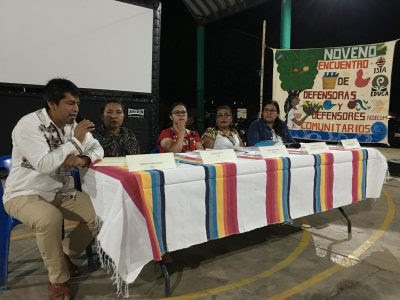  Realizan en el Istmo,9o encuentro de defensores comunitarios de Oaxaca