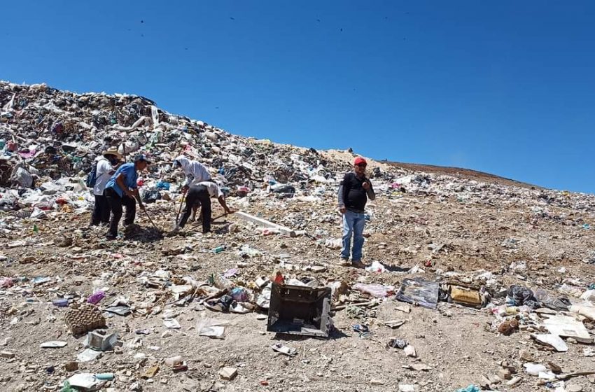  ¡No más basurero!; declaran habitantes de Zaachila el cierre definitivo del basurero municipal