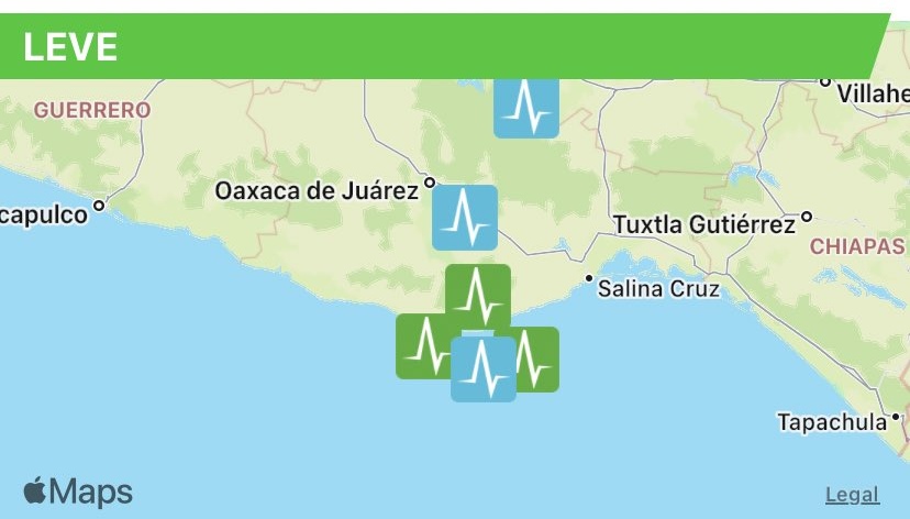  Sismo de 4.8 despierta a Oaxaca Este miércoles