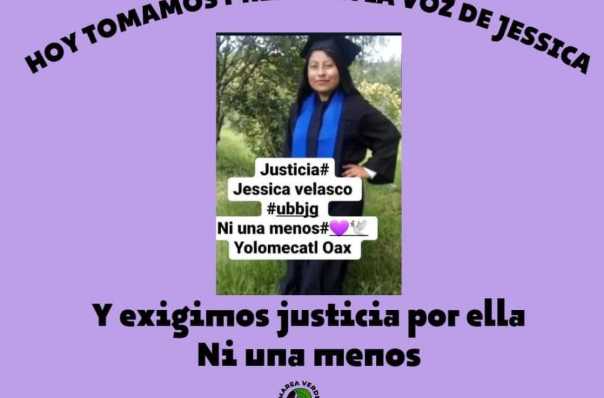  Jessica, nueva víctima de feminicidio en Santiago Yolomécatl, Oaxaca
