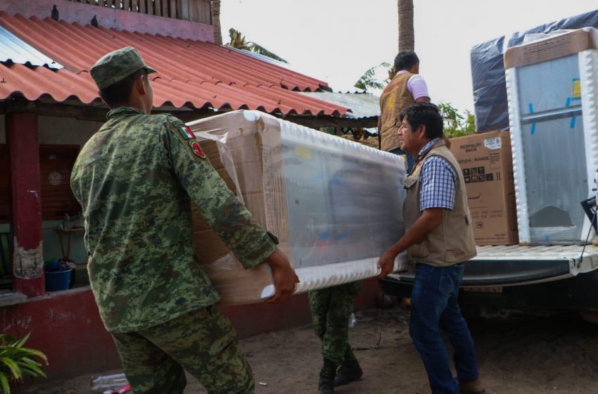  Inicia hoy lunes entrega de apoyos desde 30 mil pesos para familias afectadas por “Huracan Agatha”