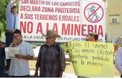  Advierte Frente No a la Minería, sanciones a trabajadores de Minera Cuzcatlán que ingresen a comunidades del Valle de Ocotlán