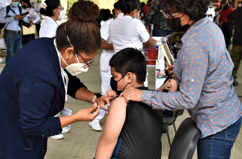  Vacunas pediátricas contra COVID-19 aplicadas en Oaxaca cuentan con vida útil de 9 meses