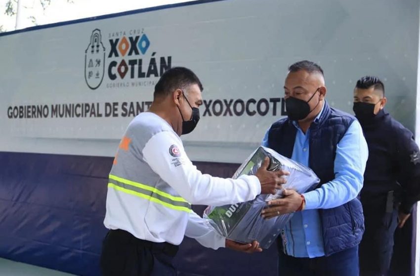  Dignifica Chente Castellanos a Protección Civil de Xoxocotlán