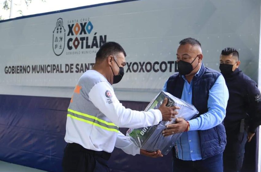  Atiende gobierno de Xoxocotlán, necesidades del personal operativo sindicalizado