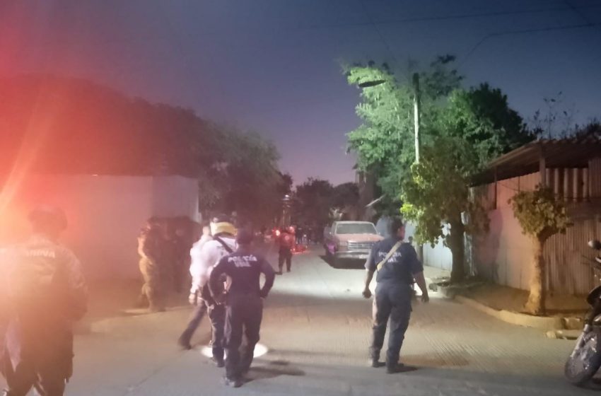  Despliega gobierno de Chente Castellanos fuerte operativo de seguridad en Xoxo, tras asesinato de policía municipal
