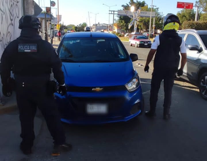  Recupera Policía Vial de Xoxo vehículo con reporte de robo