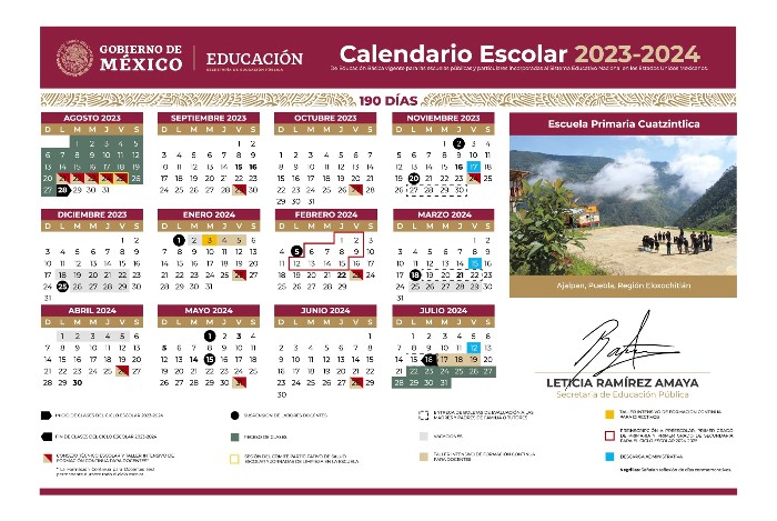  Calendario escolar 2023-2024: inicio de clases, vacaciones y feriados