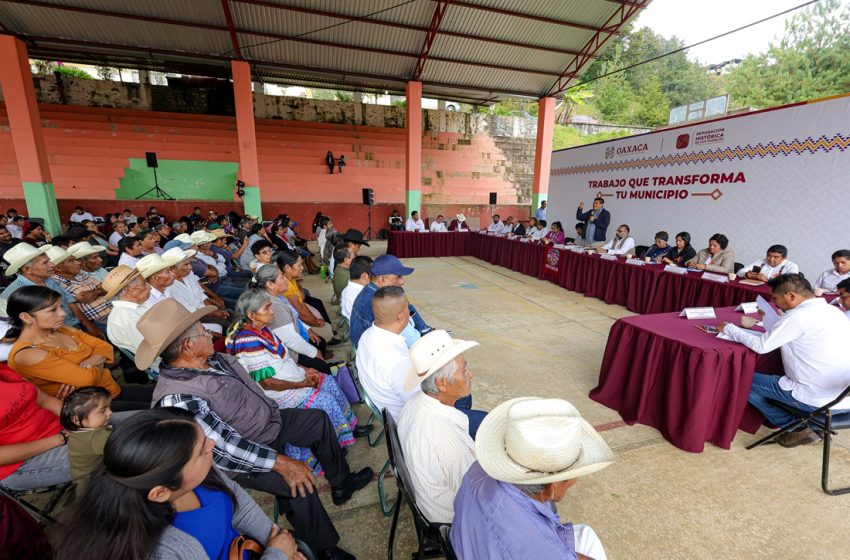  Apuesta Gobierno de Oaxaca a la autosuficiencia alimentaria en San Pedro Ocopetatillo