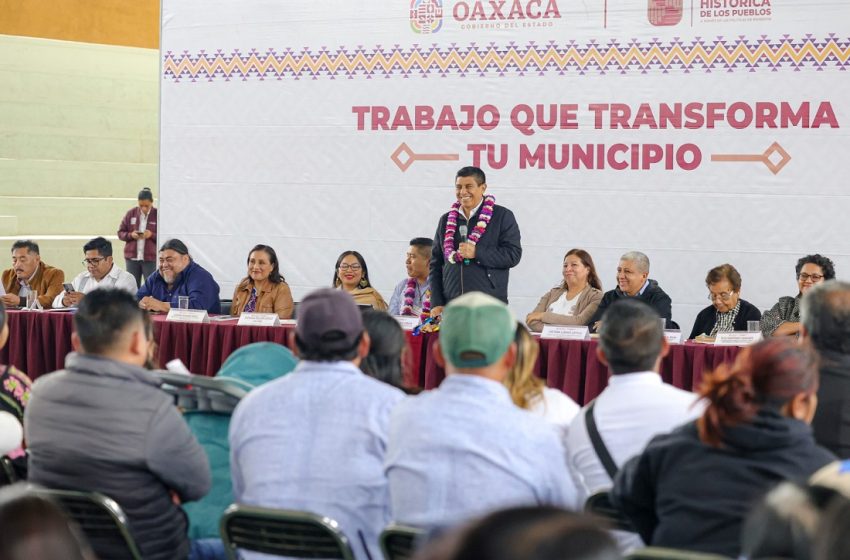  Ofrece Salomón Jara hacer un buen gobierno con inversión de más de 17 mdp en San José del Progreso