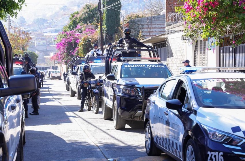  Ponen en marcha Operativo Oaxaca Segura para la atención integral de la incidencia delictiva