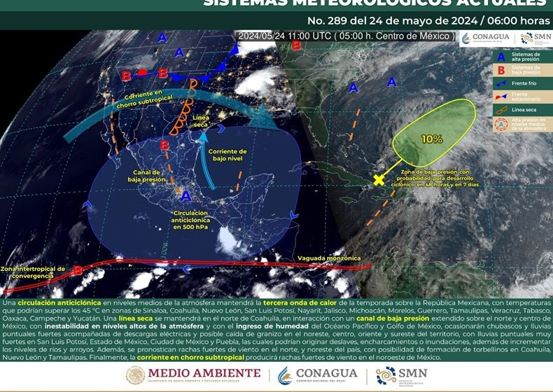  Se prevé aumento de temperaturas para este fin de semana en Oaxaca