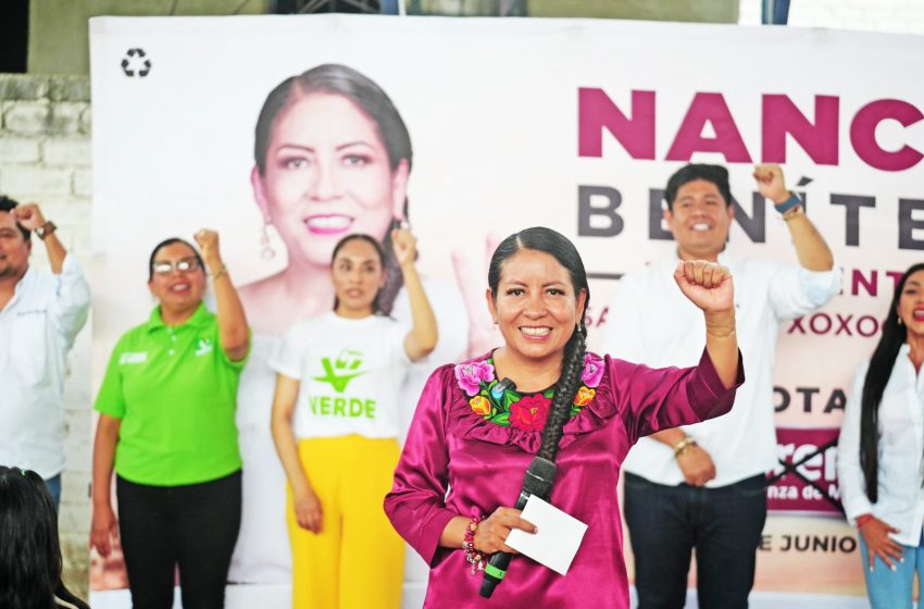  Se perfila Nancy Benítez como ganadora en elección a presidencia municipal de Santa Cruz Xoxocotlán