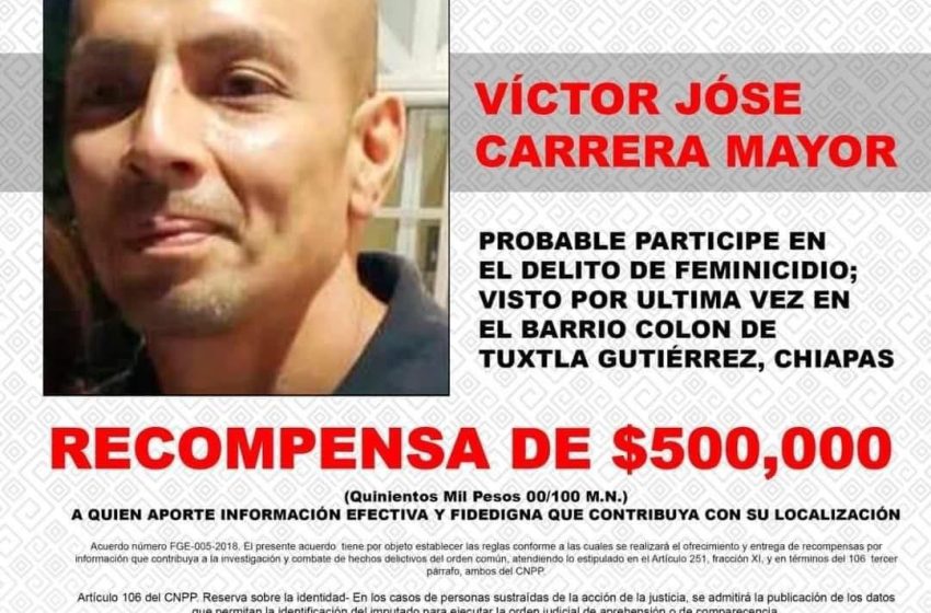  SE BUSCA a Victor José CARRERA MAYOR de 45 años