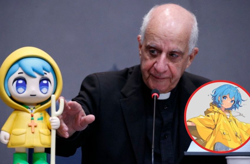  ASÍ ES LUCE, LA MASCOTA DEL VATICANO INSPIRADA EN DIBUJOS ANIMADOS