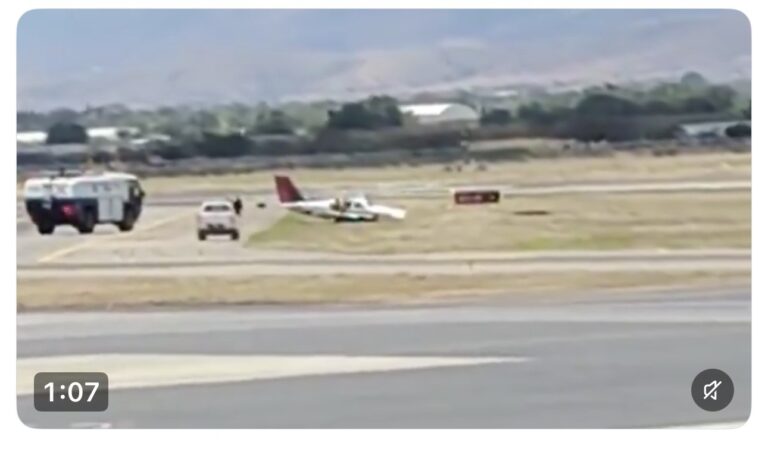 Un lesionado por falla de motores de aeronave en Oaxaca