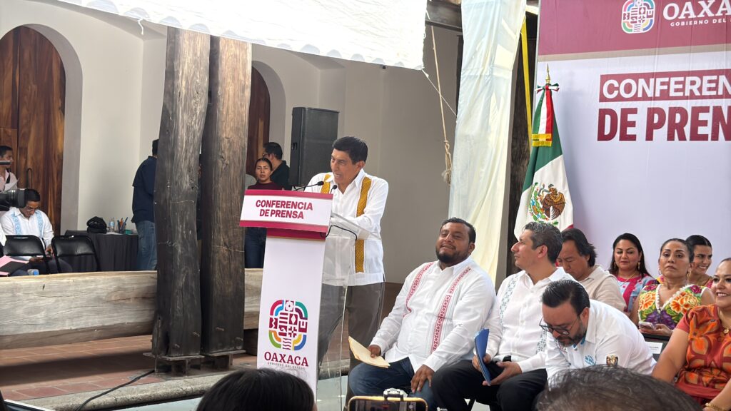“En Oaxaca no hay narcogobierno”: Salomón Jara respalda reforma de Sheinbaum contra candidatos ligados al crimen