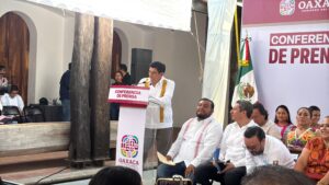 “En Oaxaca no hay narcogobierno”: Salomón Jara respalda reforma de Sheinbaum contra candidatos ligados al crimen