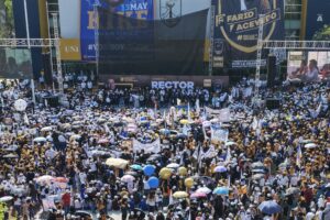 Farid Acevedo cierra campaña con contundente participación de la comunidad universitaria